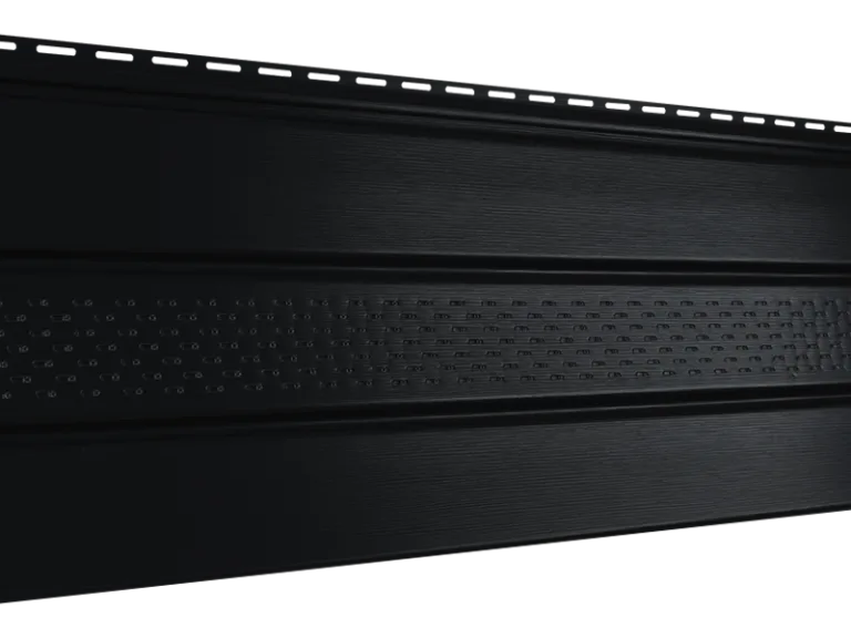 Софит PRO черный (частичная перфорация)